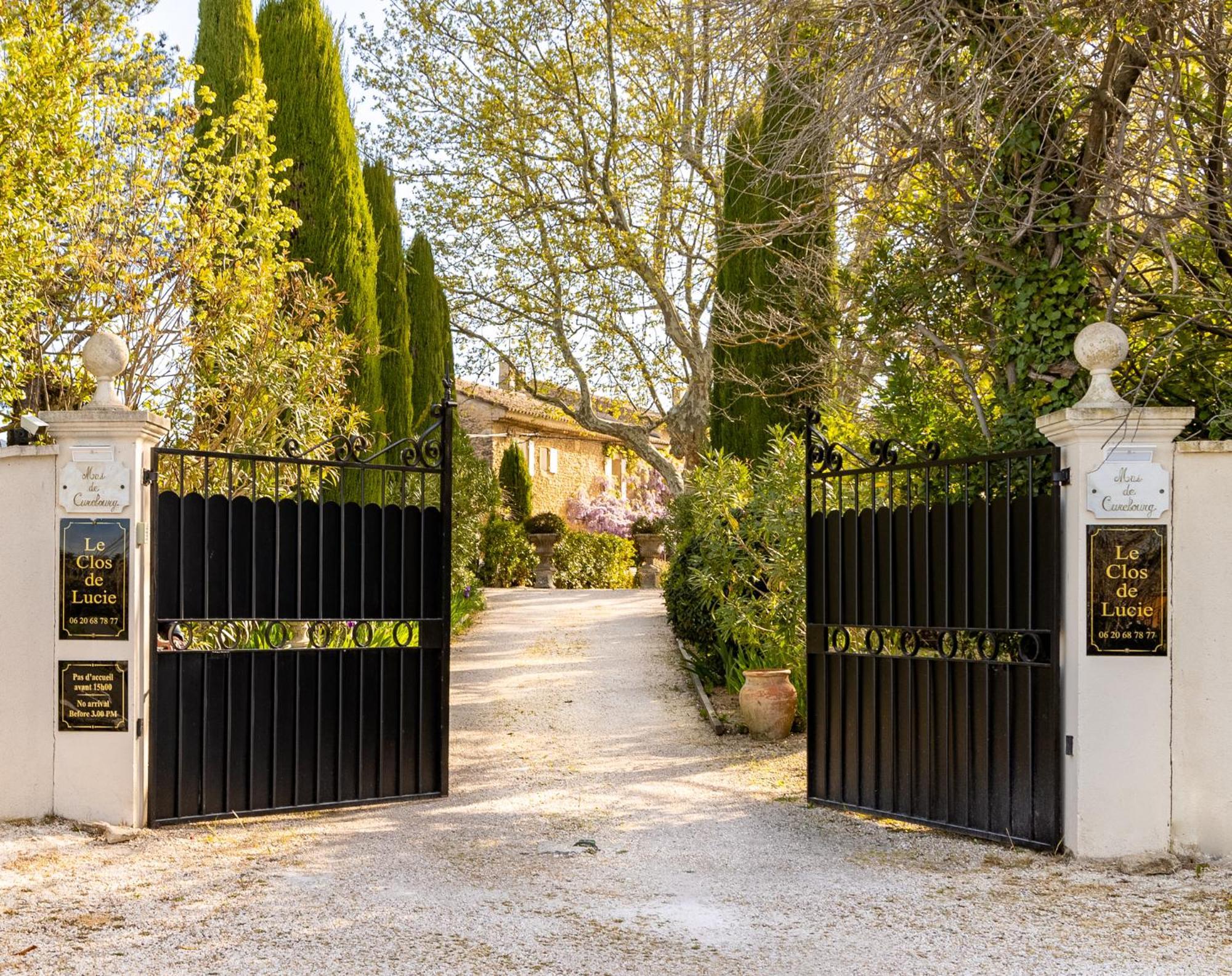 Le Clos De Lucie Lagnes Exterior foto